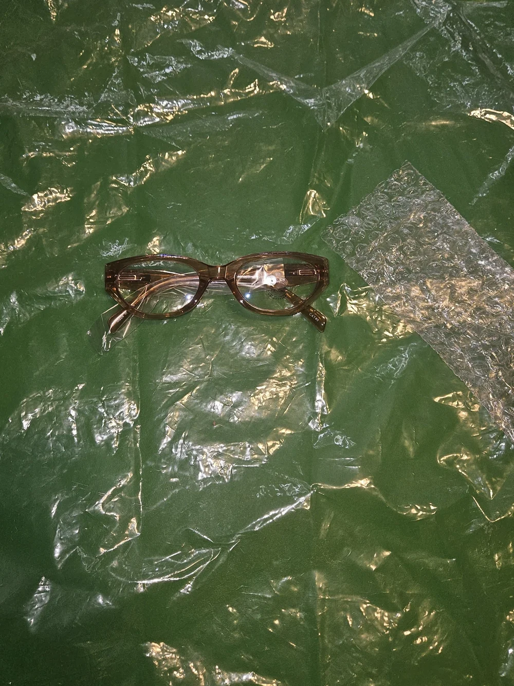 Stylish Brown Cat-Eye Blue Light Glasses